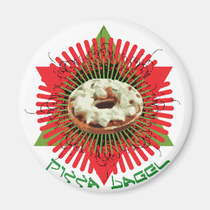 Pizza Bagel: Joods Italiaans Magneet