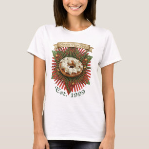 Pizza Bagel Joods Italiaans Voedsel T-Shirt