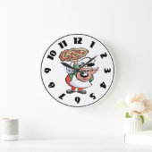 Pizza Baker Clock Grote Klok (Huis)