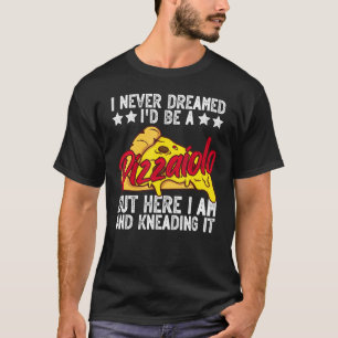 Pizza Baker die van Pizza Making houdt T-shirt