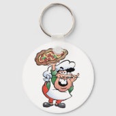 Pizza Baker Sleutelhanger (Voorkant)