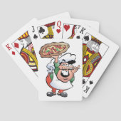 Pizza Baker-speelkaarten Pokerkaarten (Achterkant)