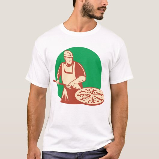 Pizza Baker T-Shirt (Voorkant)