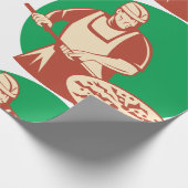 Pizza Baker Wrapping Paper Cadeaupapier (Hoek)