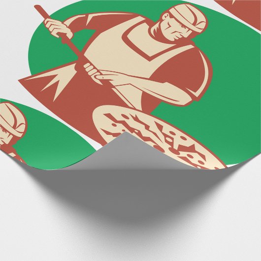 Pizza Baker Wrapping Paper Cadeaupapier