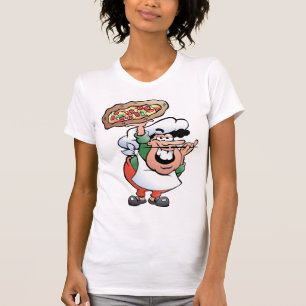 Pizza Bakker Vrouwen T-shirt