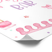 Pizza Bar Mani-Pedi Party Manicure Pedicure Girl Poster (Hoek)