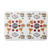 Pizza Bathroom Bathmat Badmat (Voorkant)