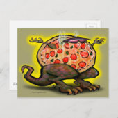 Pizza Beast Briefkaart (Voorkant / Achterkant)