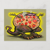 Pizza Beast Briefkaart (Voorkant)
