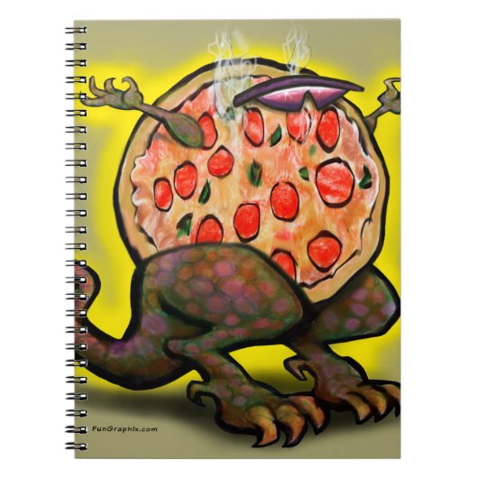 Pizza Beast Notitieboek (Voorkant)