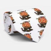 Pizza Beast Stropdas (Opgerold)