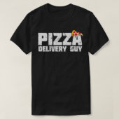 Pizza bezorger Design for pizza lovers T-shirt (Design voorkant)