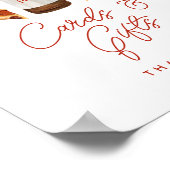 Pizza & Bier Koppels Douche Kaarten & Geschenken T Poster (Hoek)