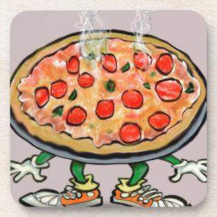 Pizza Bier Onderzetter