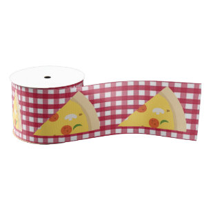 Pizza Birthday Party Grosgrain Lint