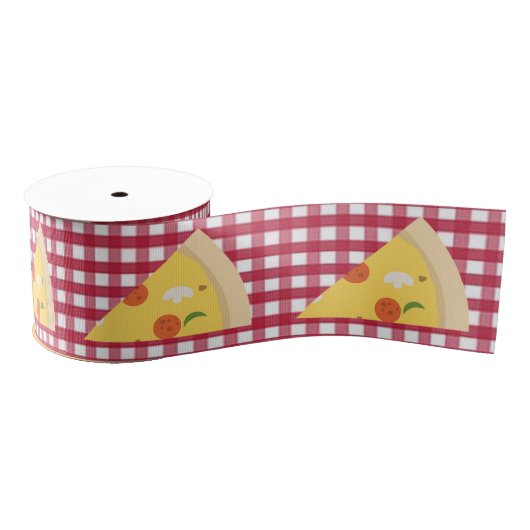 Pizza Birthday Party Grosgrain Lint (Spoel)