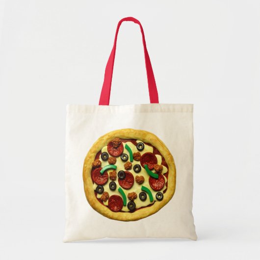 Pizza Birthday Party Tote Bag (Voorkant)