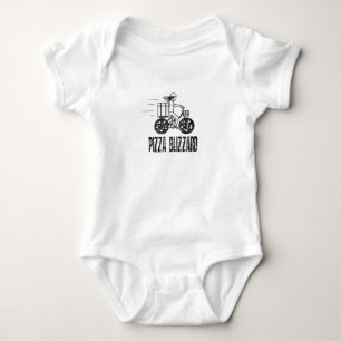 Pizza Blizzard Fietskoerier Chauffeur Romper