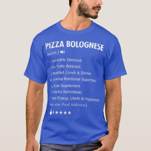 Pizza Bolognese Definition Betekenis Funny T-Shirt