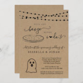 Pizza & Booze voor ik de bruiloft van Couple doe Kaart (Voorkant / Achterkant)