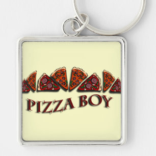 Pizza Boy Sleutelhanger