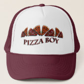 Pizza Boy Trucker Pet (Voorkant)