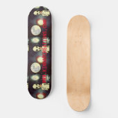 Pizza Brau Skateboard Dek 8 1/8" (Voorkant)