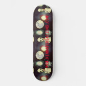 Pizza Brau Skateboard Dek 8 1/8" (Voorkant)