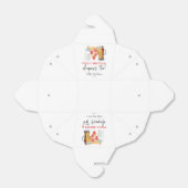 Pizza Brews en Luiers ook! Baby Shower Bedankdoosjes (Uitgevouwen)