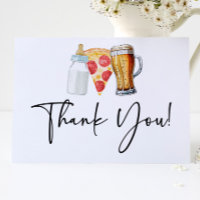 Pizza Brews en Luiers ook! Baby Shower