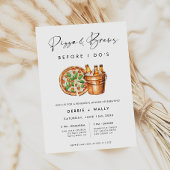 Pizza & Brews voor het repetitiediner van I Do Kaart