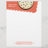 Pizza Briefhoofd Ontwerp