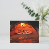 Pizza Briefkaart (Staand voorkant)