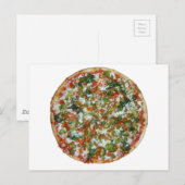 pizza briefkaart (Voorkant / Achterkant)