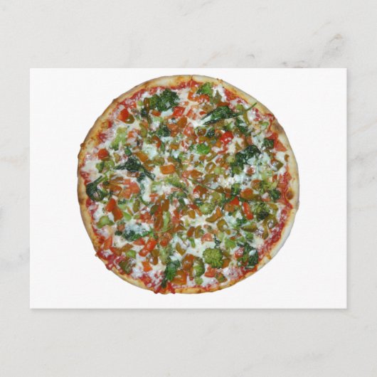 pizza briefkaart (Voorkant)