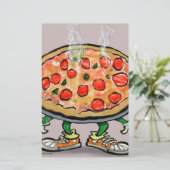 Pizza Briefpapier (Staand voorkant)