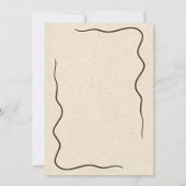 Pizza Brouwen en Luiers Co-Ed Baby shower Kaart (Achterkant)