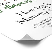 Pizza, brouwsels en luiers Hoe groot is de buik va Poster (Hoek)