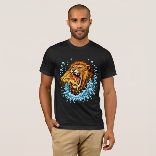Pizza Brul T-shirt (Voorkant volledig)