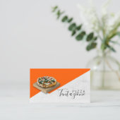 Pizza Business / Pizza Delivery Visitekaartje (Staand voorkant)