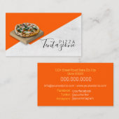 Pizza Business / Pizza Delivery Visitekaartje (Voorkant / Achterkant)