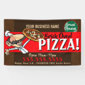 Pizza Business  Promo Banner (Horizontaal)