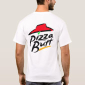 Pizza Butt Funny Shirt Humor (Achterkant)