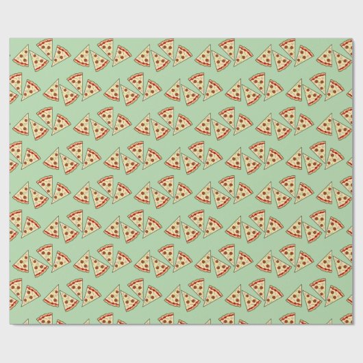 Pizza by the Slice Design inpakpapier (Vlak)