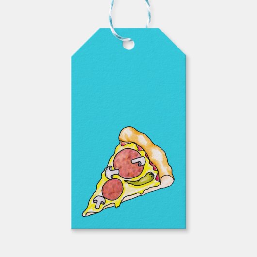 Pizza Cadeaulabel (Voorkant)