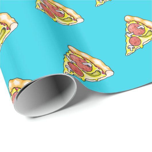 Pizza Cadeaupapier (Rol Hoek)