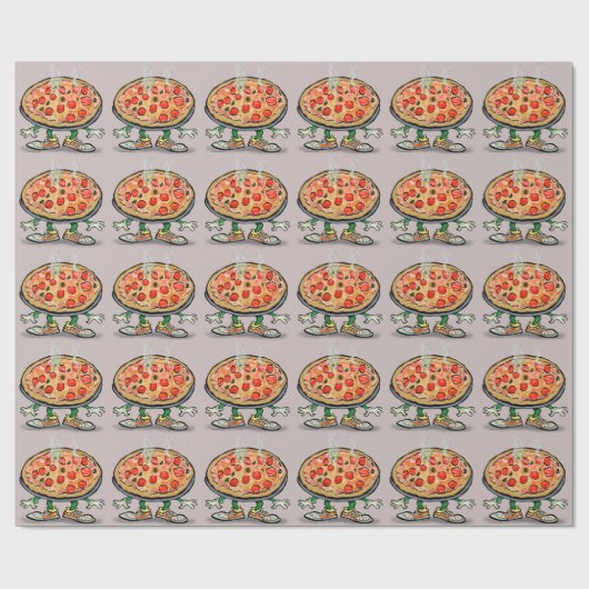 Pizza Cadeaupapier (Vlak)