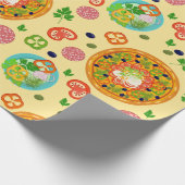 Pizza Cadeaupapier (Hoek)