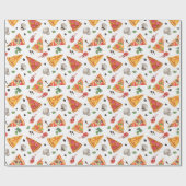 Pizza Cadeaupapier (Vlak)